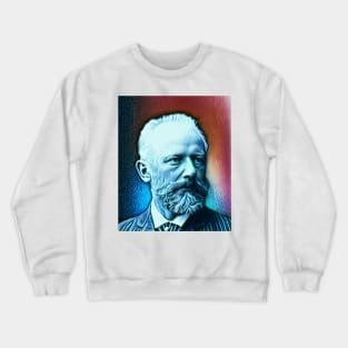 Pyotr Ilyich Tchaikovsky Portrait | Pyotr Ilyich Tchaikovsky Artwork 5 Crewneck Sweatshirt